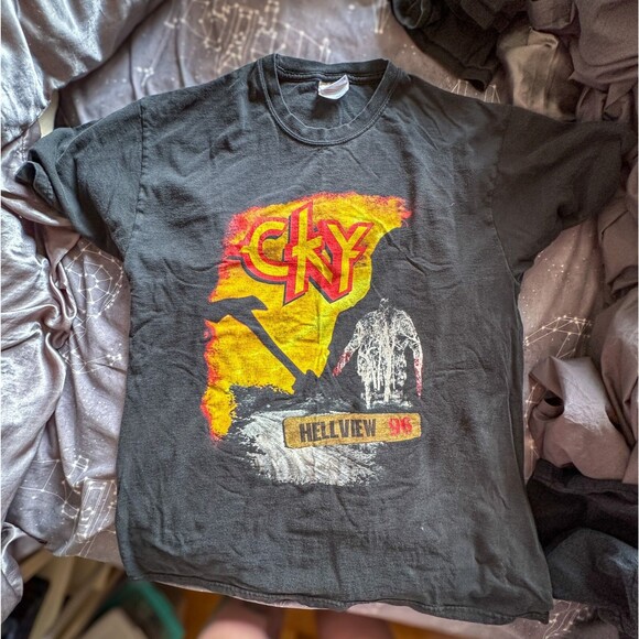 CKY Band Hellview 96 Quite Bitter Beings Shirt Size Mens Medium GUC - Picture 2 of 3